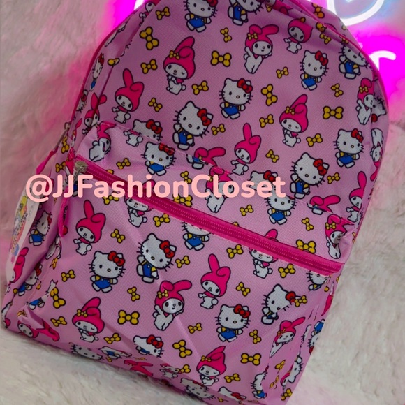 hello kitty melody backpack Sanrio My Winter Cosplay Mini quality materials Loungefly Sanrio Hello Kitty My